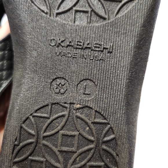 Okabashi Shoes Okabashi Oka B Womens Cross Strap Slip On Sandals